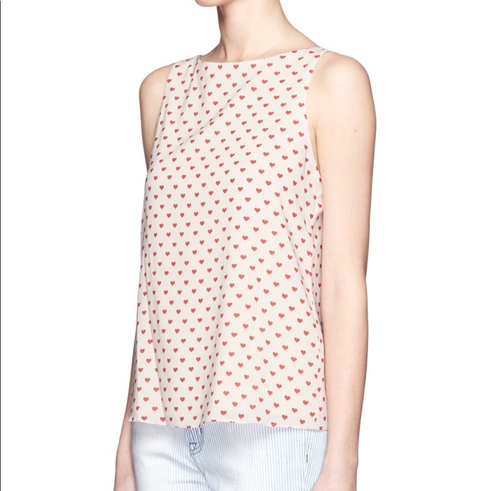 Alice + Olivia TRINA HEART PRINT Medium